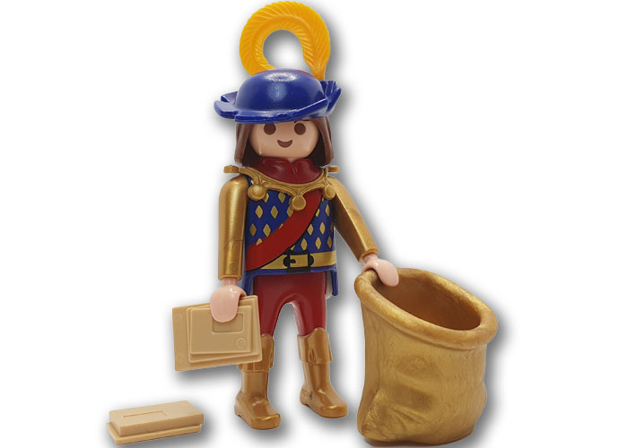 Artículo de Playmobil, Cartero Real con saco y cartas