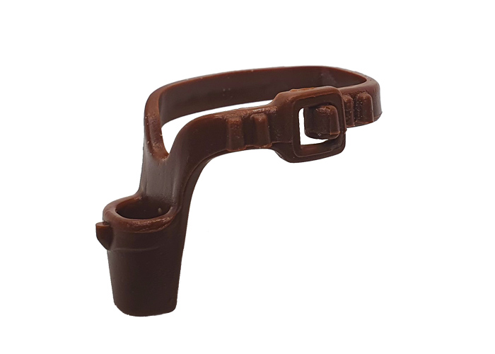 Artículo de Playmobil, Cartuchera Marrón simple lateral