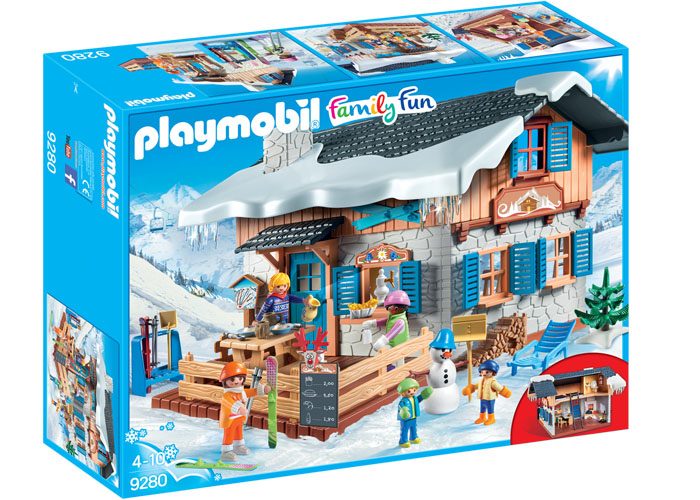 Artículo de Playmobil, Casa Cabaña de Esquí