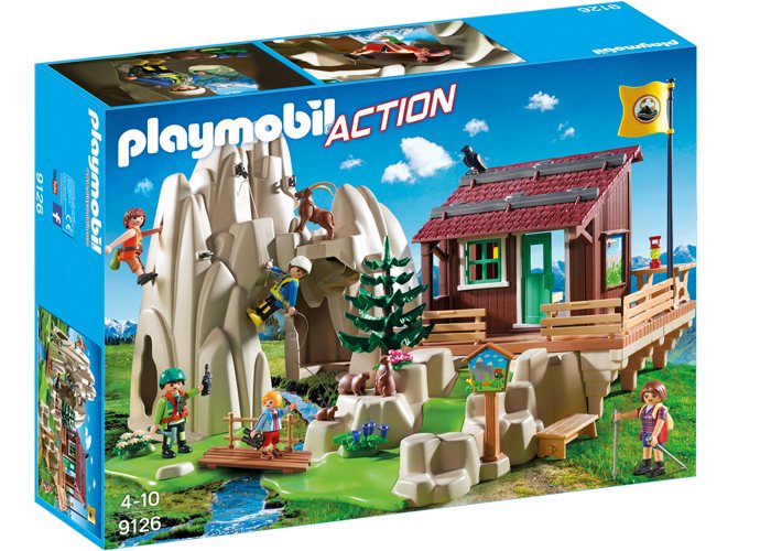 Artículo de Playmobil, Casa de la montaña con roca