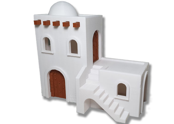 Artículo de Playmobil, Casa Hebrea 3D Doble Planta