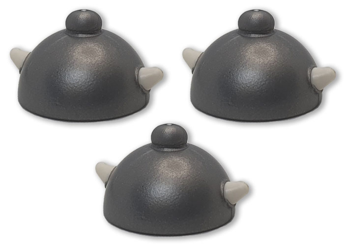 Artículo de Playmobil, Casco Galo (x3)