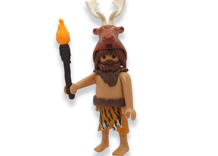 Artículo de Playmobil, Cavernícola con Antorcha