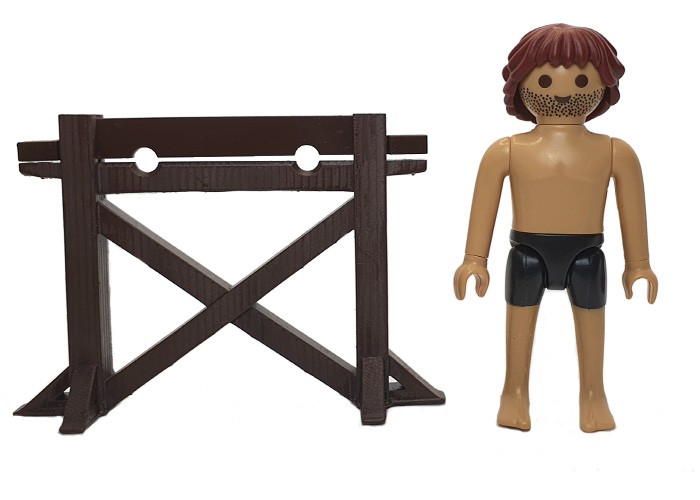 Artículo de Playmobil, Cepo para prisionero