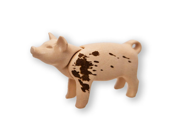Artículo de Playmobil, Cerdito cría manchado barro