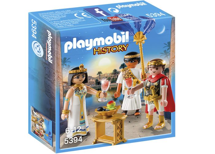 Artículo de Playmobil, César y Cleopatra