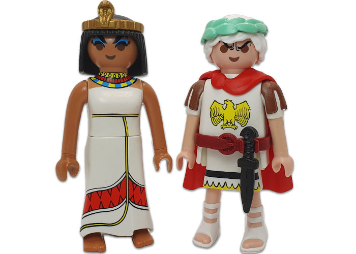 Artículo de Playmobil, Cesar y Cleopatra Asterix