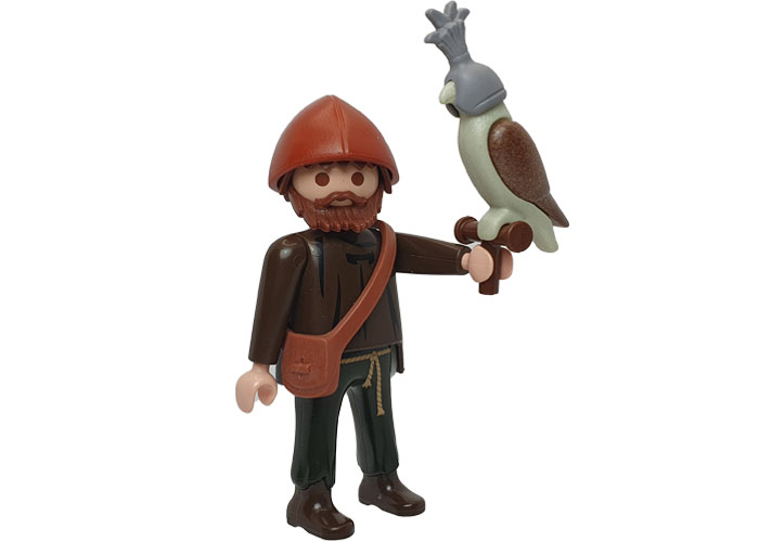Artículo de Playmobil, Cetrero con halcón