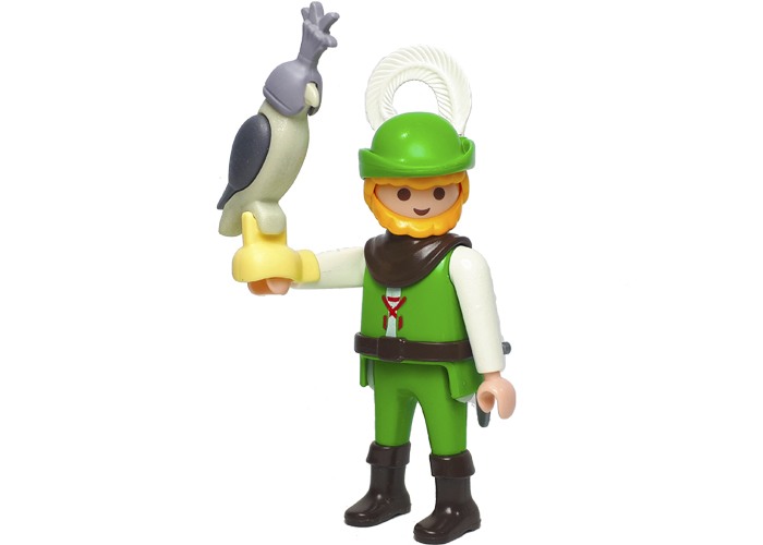 Artículo de Playmobil, Cetrero Medieval con Halcon