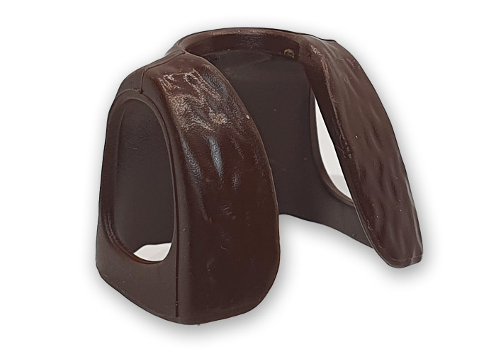 Artículo de Playmobil, Chaleco piel marrón corto