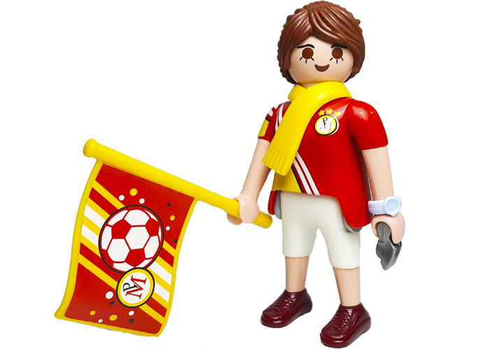 Artículo de Playmobil, Chica animadora de La Roja