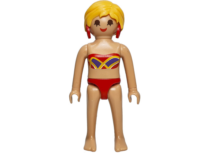 Artículo de Playmobil, Chica Bikini Rojo