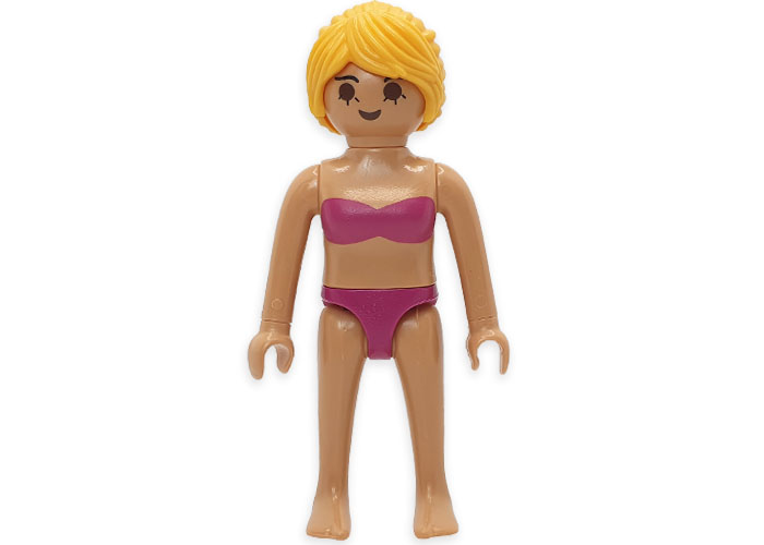 Artículo de Playmobil, Chica bikini Rosa