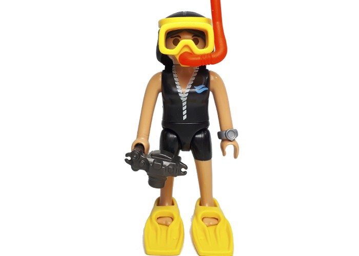 Artículo de Playmobil, chica buzo