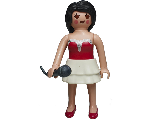 Artículo de Playmobil, Chica Cantante con micro