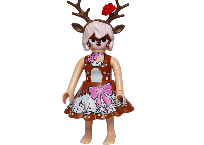 Artículo de Playmobil, Chica Cierva Serie 22