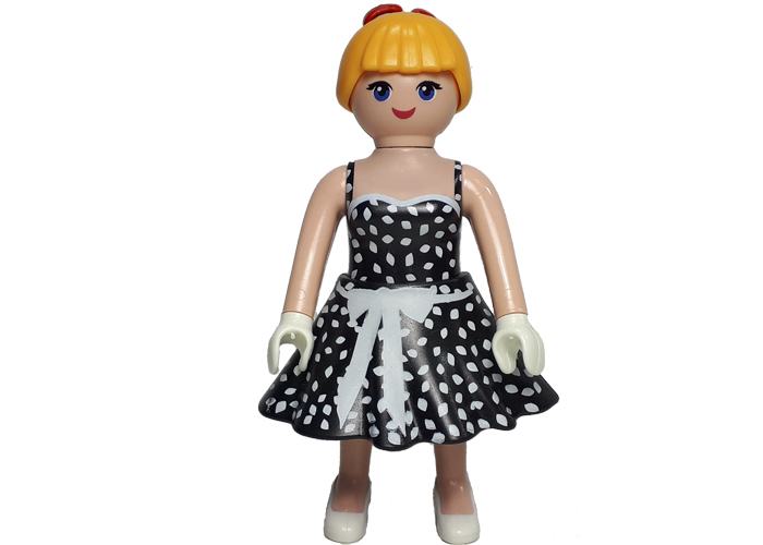 Artículo de Playmobil, Chica con vestido de lunares