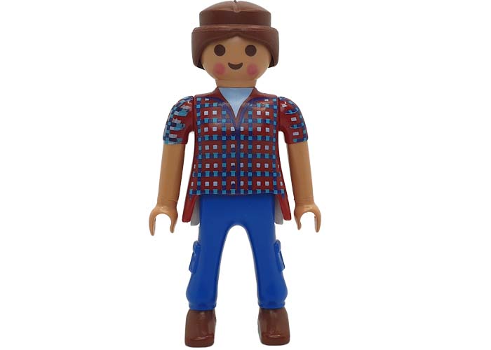 Artículo de Playmobil, Chica Country camisa cuadros v2