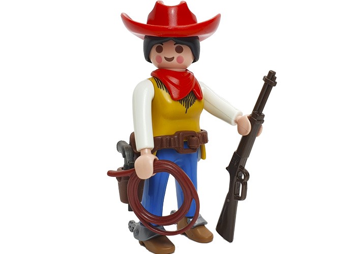 Artículo de Playmobil, Chica Cowboy Serie 7