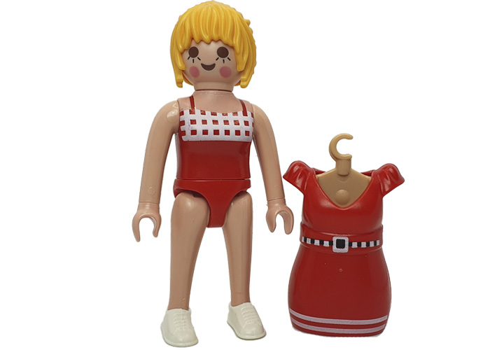 Artículo de Playmobil, Chica del vestido rojo