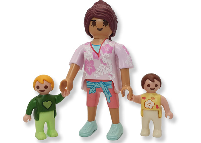 Artículo de Playmobil, Chica educadora con bebés