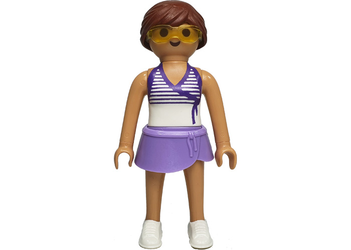 Artículo de Playmobil, Chica Minifalda y gafas
