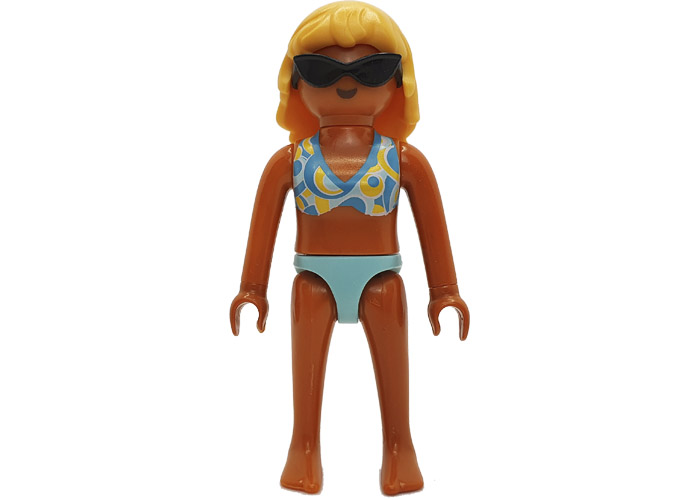 Artículo de Playmobil, Chica Morena bikini y gafas