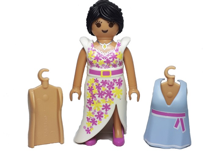 Artículo de Playmobil, Chica Morena con vestidos