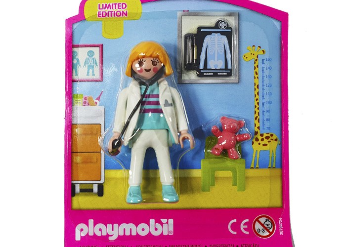 Artículo de Playmobil, Chica Pediatra Blister