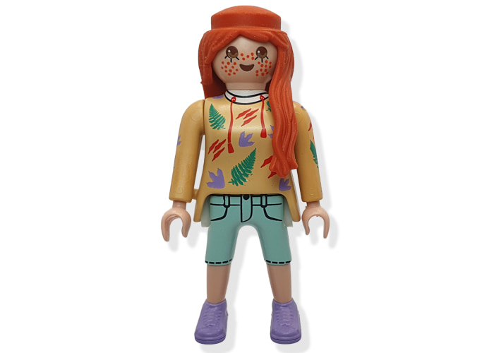 Artículo de Playmobil, Chica Pelirroja pelo Largo