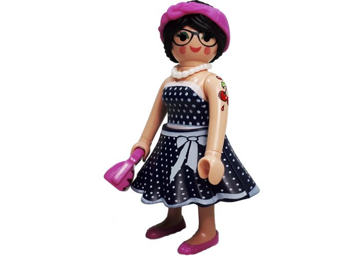 Artículo de Playmobil, Chica Pin up tattoos