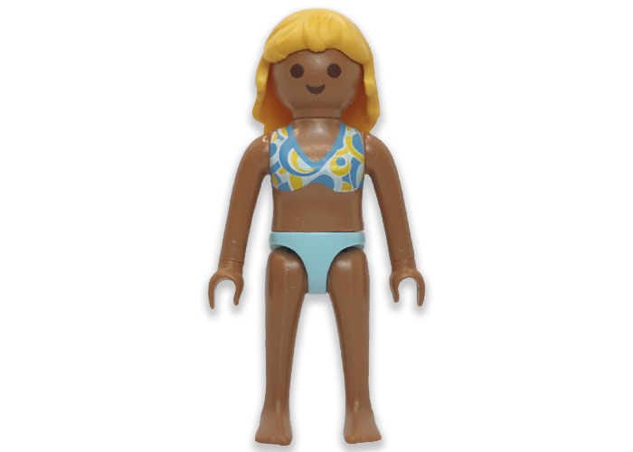 Artículo de Playmobil, Chica Rubia bikini pelo largo