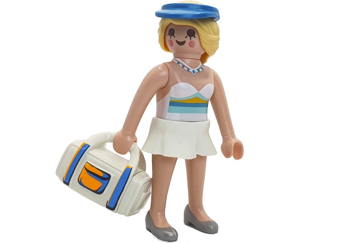 Artículo de Playmobil, Chica Sport con macuto