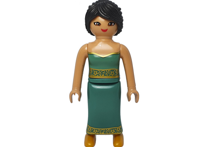 Artículo de Playmobil, Chica vestido verde de gala