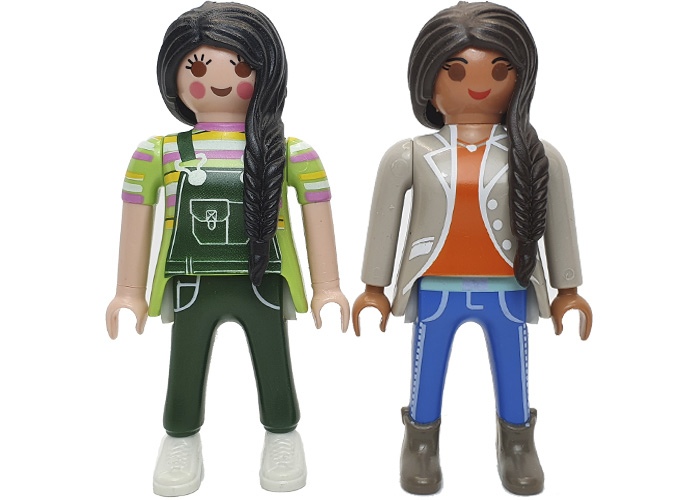 Artículo de Playmobil, Chicas con trenza