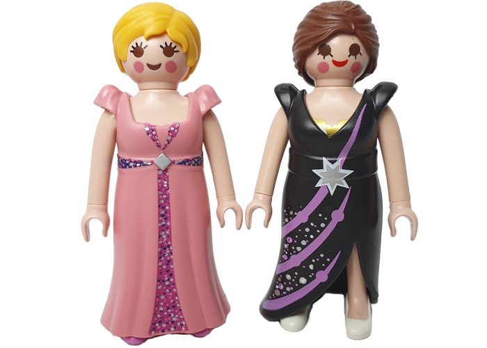 Artículo de Playmobil, Chicas con vestidos de fiesta