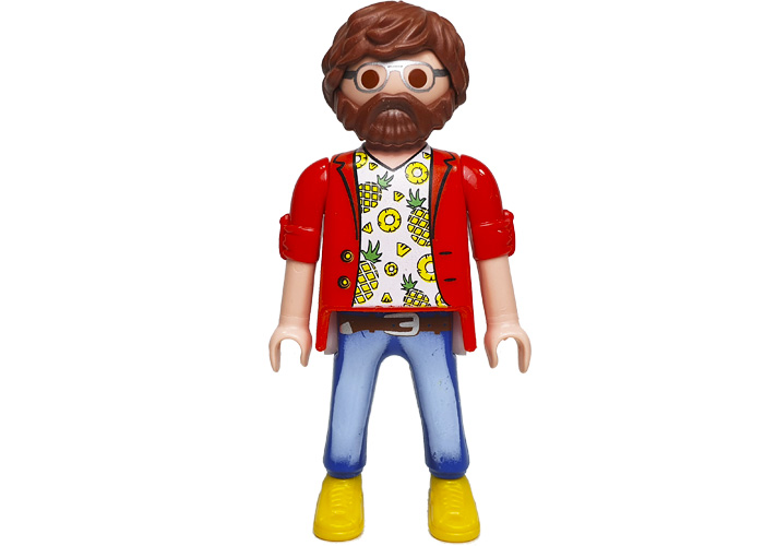 Artículo de Playmobil, Chico Camiseta Piñas