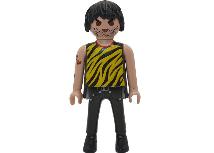 Artículo de Playmobil, Chico Camiseta Tigre tatuado
