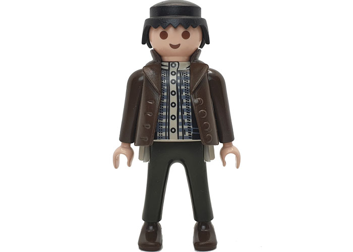 Artículo de Playmobil, Chico City Chaqueta Marrón