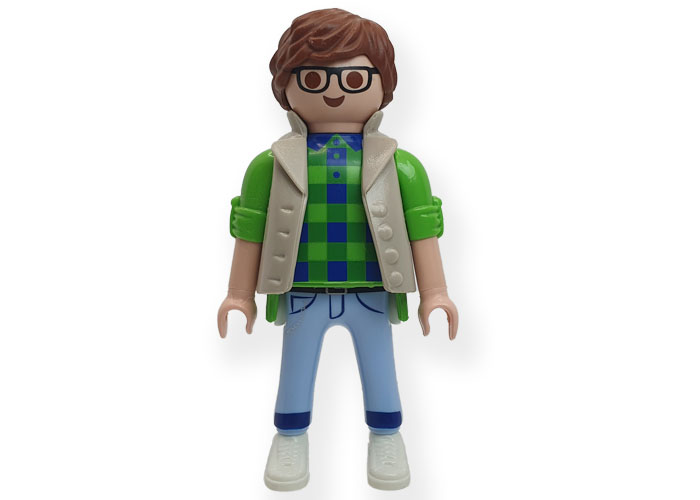 Artículo de Playmobil, Chico con gafas negras