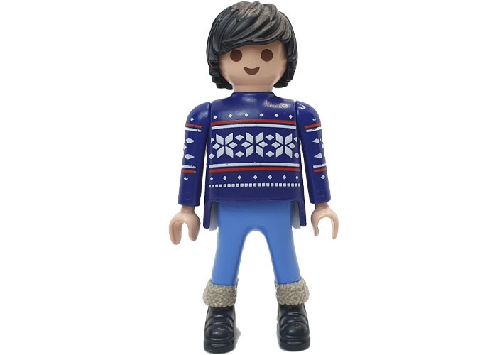 Artículo de Playmobil, Chico Jersey invierno moreno