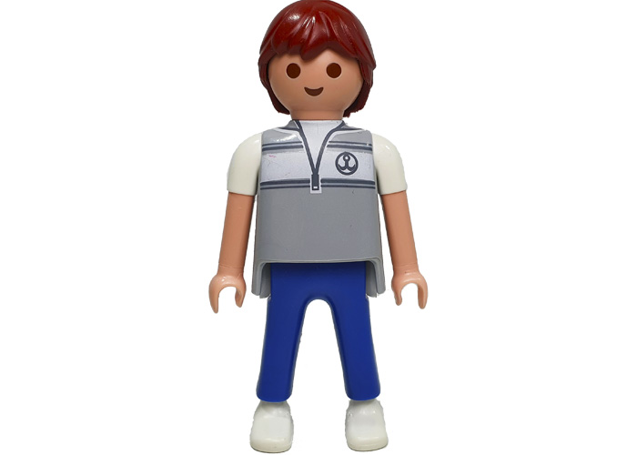 Artículo de Playmobil, Chico Moderno Pantalon Azul
