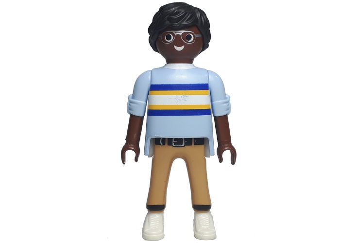 Artículo de Playmobil, Chico Negro con jersey