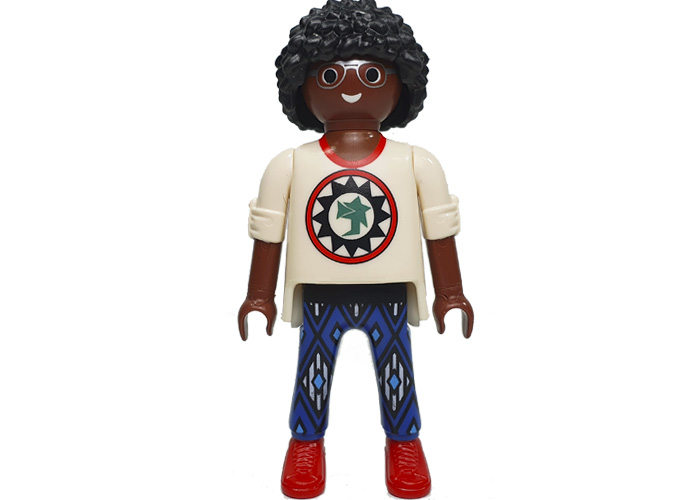 Artículo de Playmobil, Chico Peinado Afro y gafas