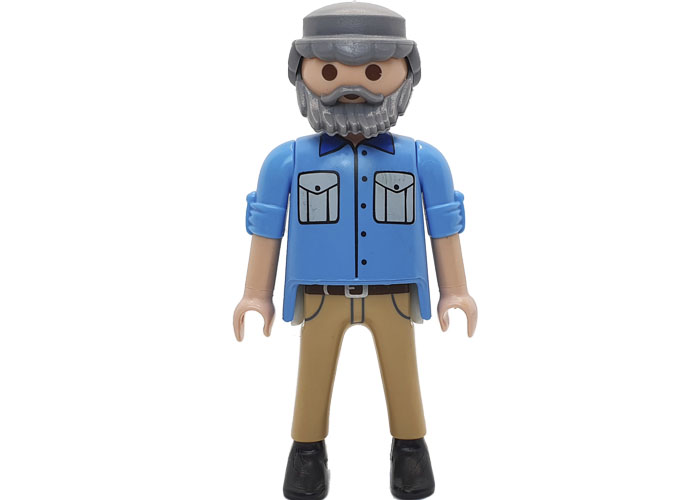 Artículo de Playmobil, Chico Pelo y barba gris
