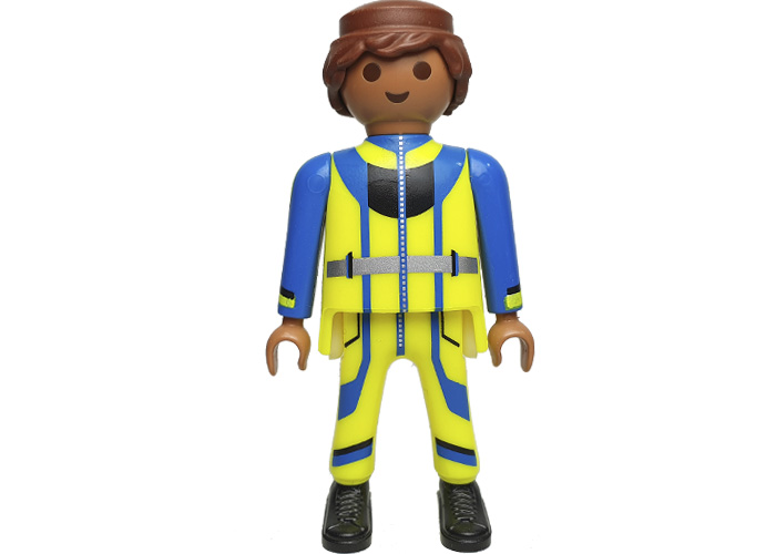 Artículo de Playmobil, Chico Peto amarillo y azul