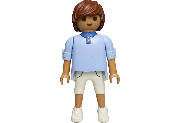 Artículo de Playmobil, Chico Polo Celeste City
