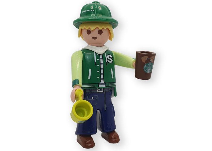 Artículo de Playmobil, Chico StarBucks green
