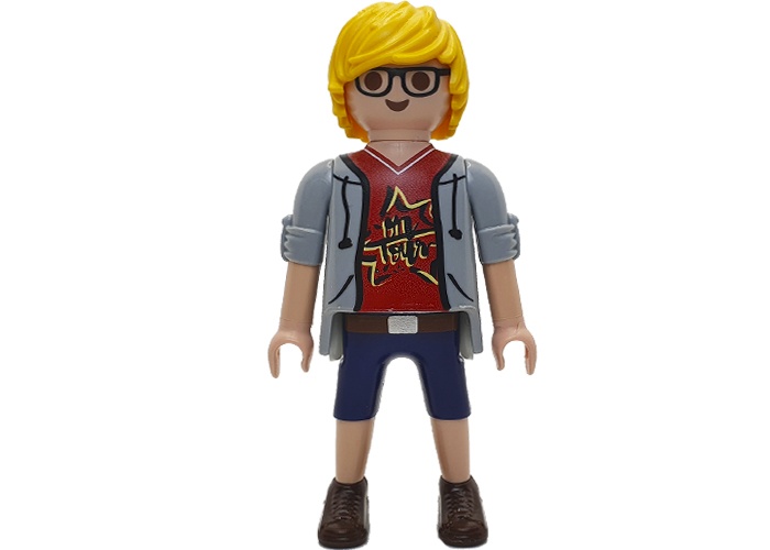 Artículo de Playmobil, Chico universitario con gafas