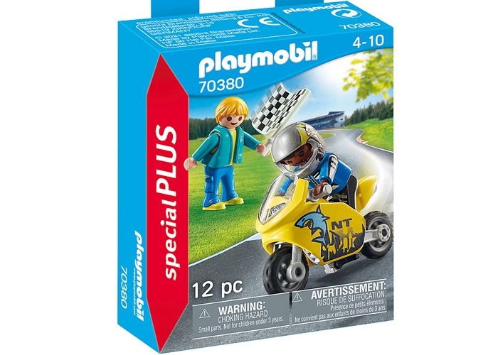 Artículo de Playmobil, Chicos con mini motos